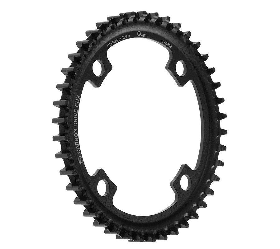 Gates Carbon Drive CDX Riemenscheibe Vorne, 4 Loch - 5 Loch